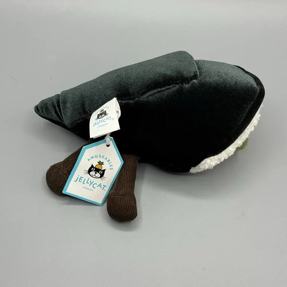 Jellycat Amuseables Coneroi Temaki Cone Sushi Hand Roll Plush Authentic NEW